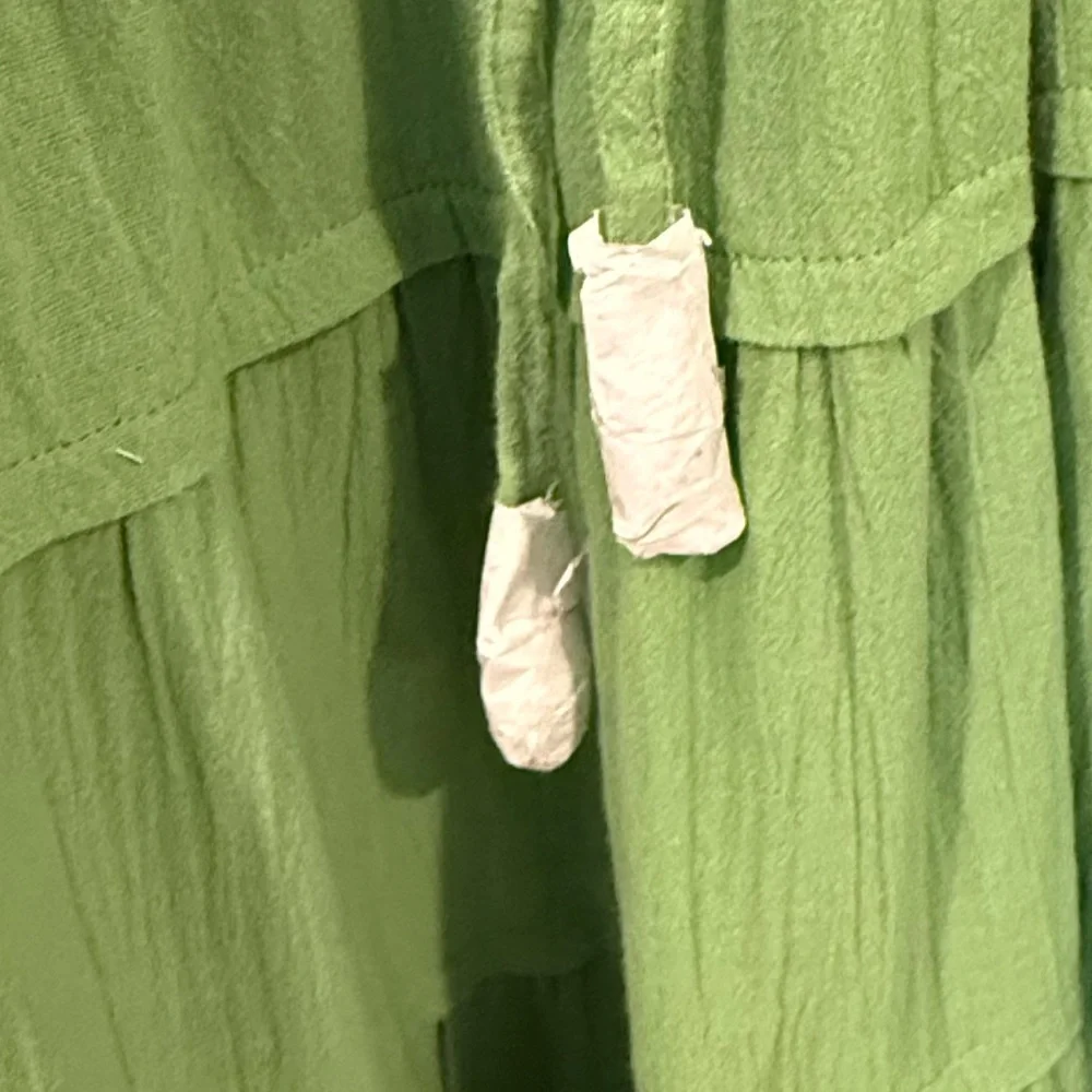 NWOT Free People Somewhere Sunny Drop Waist Maxi Dress! Size S - Picture 4 of 6